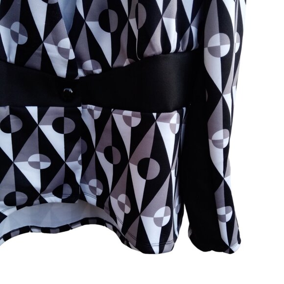 Ashley Stewart overblouse , blouse sz 22-24 new (0027) - Picture 7 of 11